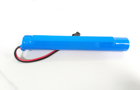 रिचार्जेबल आपातकालीन प्रकाश व्यवस्था लिथियम आयन बैटरी ICR18650 2600 MAh 7.4V ((JST-SMP-2P, UL1007 20#, 100mm)
