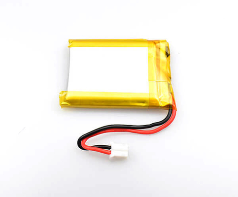कनेक्टर के साथ इमरजेंसी लाइट 3.7 वी 1000mah पॉलिमर लिथियम बैटरी