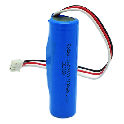 लिथियम फायर एग्जिट लाइट बैटरी Lifepo4 सेल 18650 3.2V 1600mAh