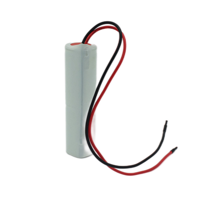 Ni Cd D4000mah 2.4 वोल्ट आउटपुट लाइट बैटरी स्टिक टाइप सफेद पीवीसी के साथ