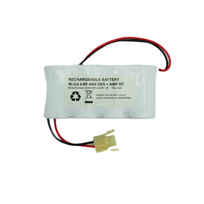 रिचार्जेबल इमरजेंसी लाइट नी सीडी बैटरी 4.8V अपेक्षित जीवन 5 साल D4000mAh