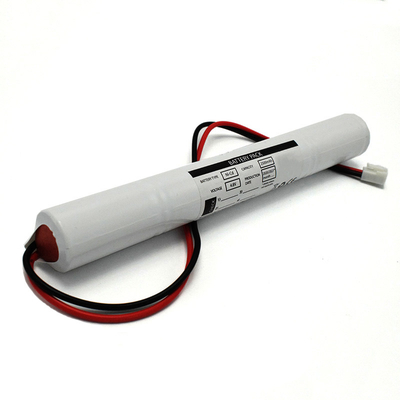 आपातकालीन प्रकाश व्यवस्था के लिए नी सीडी रिचार्जेबल बैटरी पैक C2500mah 4.8V