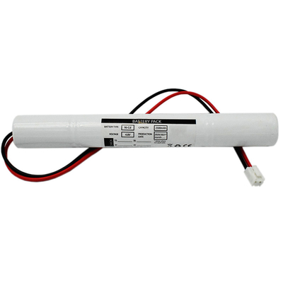 2500mah आपातकालीन निकास लाइट बैटरी रिचार्जेबल बैटरी 4.8V 0.1C चार्ज