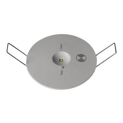 गैर अनुरक्षित आपातकालीन एलईडी डाउनलाइट व्हाइट 2W 130mm DGS32A