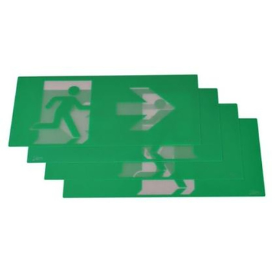 1.5Ah Recessed ब्लेड इमरजेंसी लाइट ट्रेड एक्जिट लाइट व्हाइट 4W EGS4R