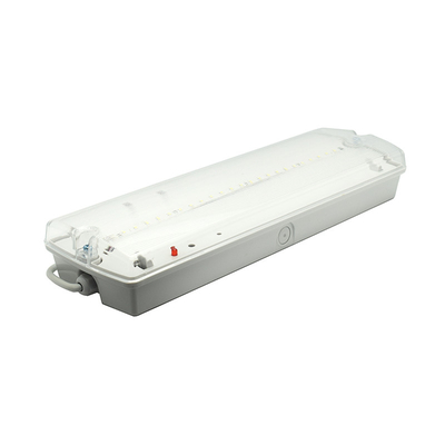 AC85V 5 W लिथियम आयन बैटरी इमरजेंसी लाइट 500Lm 6500k LED बल्कहेड