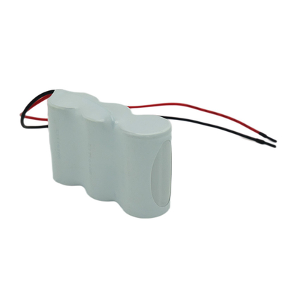 NiCD इमरजेंसी एग्जिट लाइट बैटरी D4000mAh 3.6 V सुरक्षित साइड बाय साइड