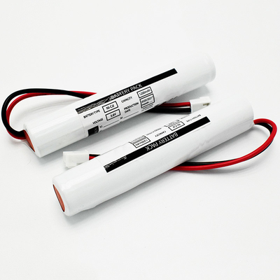 3.6V इमरजेंसी एग्जिट लाइट बैटरी HS कोड 8507300090 NiCD SC1200mAh