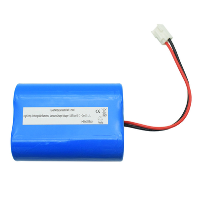 IFR26650 एलईडी इमरजेंसी लाइट लिथियम बैटरी LiFePO4 3.2V 6600mAh उच्च क्षमता