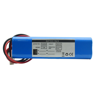 डीप साइकिल Lifepo4 आपातकालीन निकास साइन बैटरी IFR18650 12.8 वोल्ट 1600mAh
