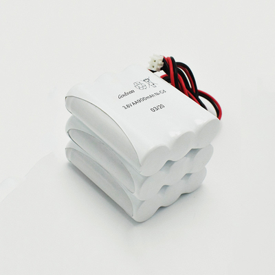 AA इमरजेंसी एग्जिट लाइट बैटरी पैक NiCD AA900mAh 3.6V SBS रिचार्जेबल