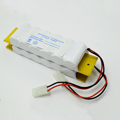 SC1800mAh 7.2 V एग्जिट साइन इमरजेंसी लाइट Ni Cd बैटरी बैकप्लेट के साथ