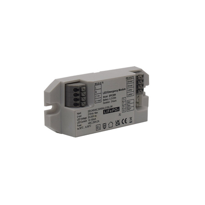 OEM आपातकालीन प्रकाश व्यवस्था इन्वर्टर AC 220-240V आपातकालीन बिजली मॉड्यूल छोटे 2W EPC20H