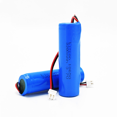 रिचार्जेबल आपातकालीन प्रकाश व्यवस्था लिथियम आयन बैटरी ICR18650 3200 mAh 3.7V MSDS UN38.3