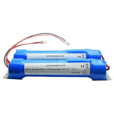 26650 6600mAh 3.2 वोल्ट स्टिक टाइप LiFePO4 बैटरी साइड माउंट मॉड्यूल के साथ