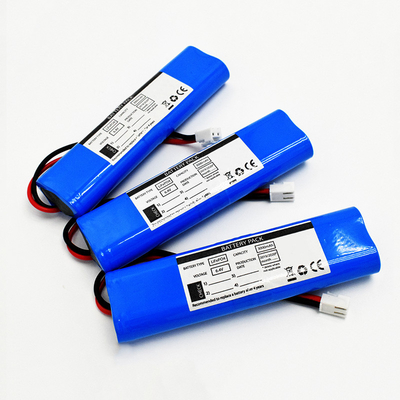 18650 3000mAh 6.4 वोल्ट साइड बाय साइड टाइप LiFePO4 बैटरी उच्च तापमान प्रदर्शन