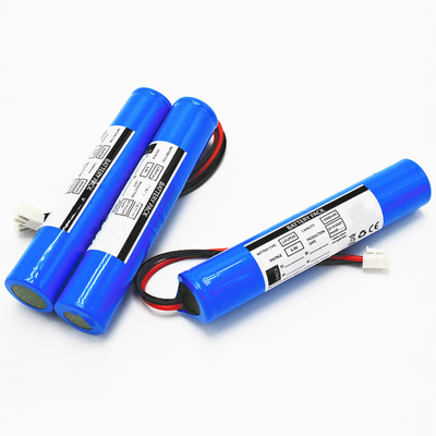 LiFePO4 बैटरी पैक 2x26650 3000mAh 6.4V स्टिक प्रकार (कनेक्टर JST VH-2P, UL1015 18#, तार की लंबाई 150mm है)