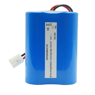 साइड बाय साइड कॉन्फ़िगरेशन 6600mAh 3.2 वोल्ट 26650 LiFePO4 उच्च तापमान बैटरी