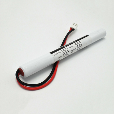 Ni Cd AA600mah 3.6 वोल्ट आउटपुट लाइट बैटरी स्टिक टाइप अच्छी सुरक्षा के साथ