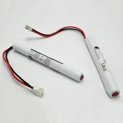 Ni Cd AA600mah 3.6 वोल्ट आउटपुट लाइट बैटरी स्टिक टाइप अच्छी सुरक्षा के साथ