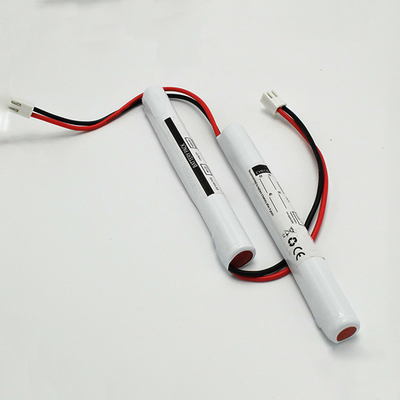 Ni Cd AA600mah 3.6 वोल्ट आउटपुट लाइट बैटरी स्टिक टाइप अच्छी सुरक्षा के साथ