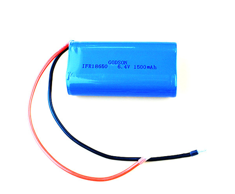 आपातकालीन निकास प्रकाश LiFePO4 बैटरी 18650 1500mAh 6.4V आपातकालीन प्रकाश व्यवस्था और बिजली की आपूर्ति के लिए