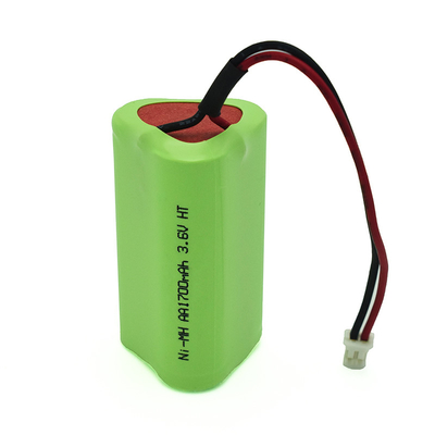 आपातकालीन प्रकाश व्यवस्था और बिजली के औजारों के लिए उच्च क्षमता 3.6 V AA1700mAh Ni Mh बैटरी सेल