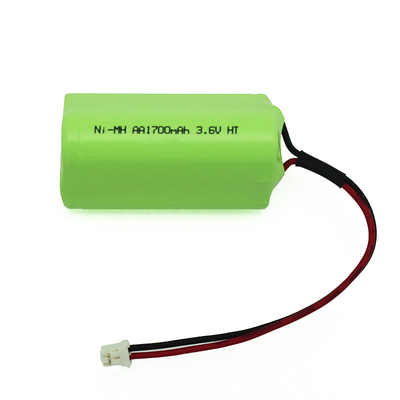 आपातकालीन प्रकाश व्यवस्था और बिजली के औजारों के लिए उच्च क्षमता 3.6 V AA1700mAh Ni Mh बैटरी सेल