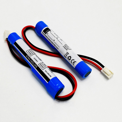 आपातकालीन प्रकाश व्यवस्था 600mAh 6.4 वोल्ट LiFePO4 स्टिक प्रकार की बैटरी