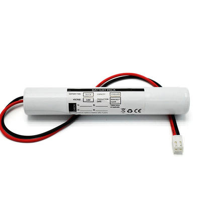 आपातकालीन लाइटिंग स्टिक टाइप Ni-Cd बैटरी C2500mAh 3.6V OEM
