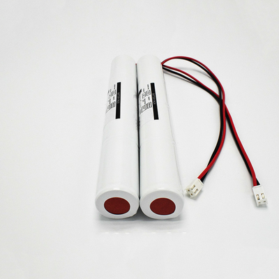Ni-Cd बैटरी D4000mAh 4.8V 19.2Wh आपातकालीन प्रकाश व्यवस्था बैटरी स्टिक प्रकार