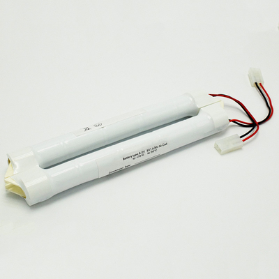 आपातकालीन प्रकाश बैटरी Ni-Cd बैटरी SC1800mAh 6.0V 10.8Wh OEM स्टिक प्रकार साइड वॉल माउंट मॉड्यूल के साथ