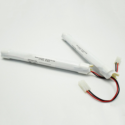 आपातकालीन प्रकाश बैटरी Ni-Cd बैटरी SC1800mAh 6.0V 10.8Wh OEM स्टिक प्रकार साइड वॉल माउंट मॉड्यूल के साथ