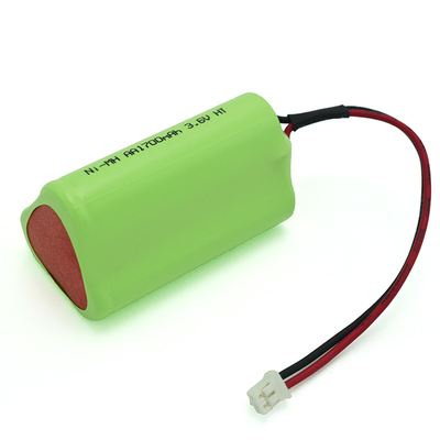 OEM पीवीसी 3.6V Ni-Mh AA1700mAh उच्च तापमान रिचार्जेबल बैटरी