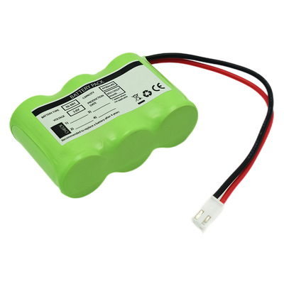 3S1P साइड बाय साइड टाइप 3.6V Ni-Mh C4700mAh उच्च तापमान रिचार्जेबल बैटरी OEM पीवीसी
