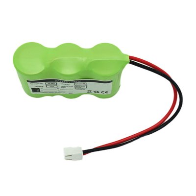 3S1P साइड बाय साइड टाइप 3.6V Ni-Mh C4700mAh उच्च तापमान रिचार्जेबल बैटरी OEM पीवीसी