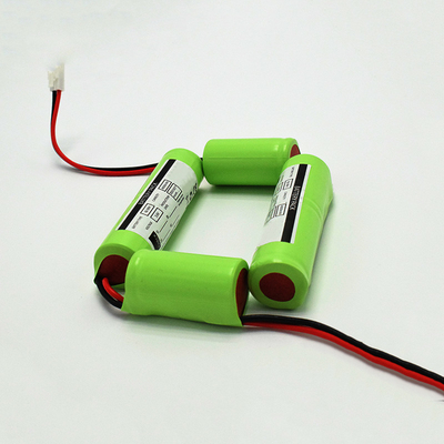 0.1C रिचार्जेबल 3.6 V Ni Mh बैटरी पैक C4000mAh 500 टाइम्स साइकिल