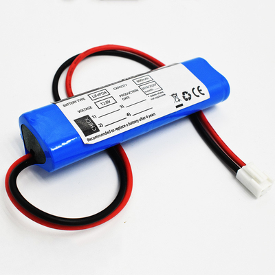 आपातकालीन प्रकाश 12V LiFePO4 बैटरी 12.8 V 600mAh जौ पेपर
