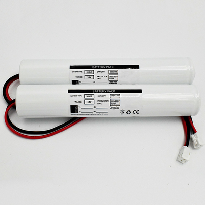 रिचार्जेबल इमरजेंसी एग्जिट लाइट बैटरी 4000mAh 3.6 V JST VH 2P कनेक्टर