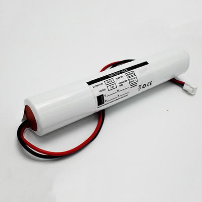 रिचार्जेबल इमरजेंसी एग्जिट लाइट बैटरी 4000mAh 3.6 V JST VH 2P कनेक्टर