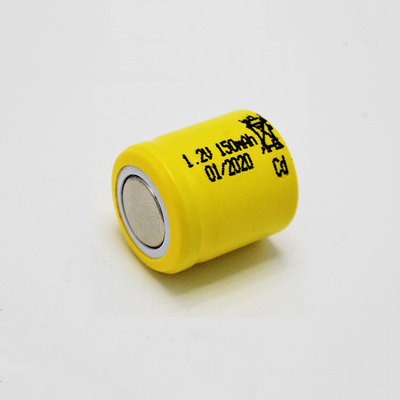 रिचार्जेबल 1.2 वी नी सीडी बैटरी इमरजेंसी लाइटिंग 150mAh सेल