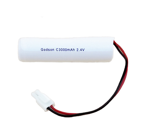 OEM निकास साइन लाइट बैटरी पैक NiCD C3000mAh 2.4V स्टिक प्रकार