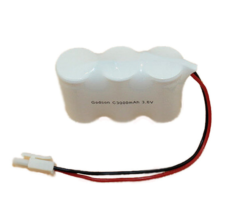 रिचार्जेबल 3.6 NiCd बैटरी पैक निकल कैडमियम बैटरी C3000mAh