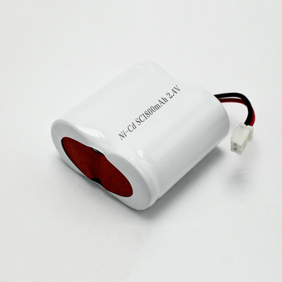 SC1800mah इमरजेंसी लाइट नी सीडी बैटरी पैक 2.4 वोल्ट बैटरी