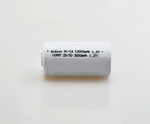 आपातकालीन प्रकाश व्यवस्था के लिए C3000mAh 1.2 V NiCd बैटरी स्टिक प्रकार