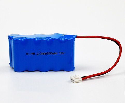 उच्च तापमान आपातकालीन निकास संकेत बैटरी Ni-MH 2/3AAA 300mAh 12V