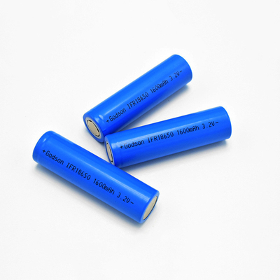 सुरक्षित OEM 12V LiFePO4 बैटरी 0.1C IFR 18650 3.2 V 3C 1600mA