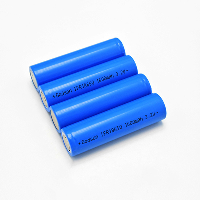 सुरक्षित OEM 12V LiFePO4 बैटरी 0.1C IFR 18650 3.2 V 3C 1600mA