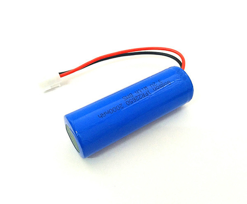 LiFePO4 रिचार्जेबल इमरजेंसी एग्जिट साइन बैटरी 3.2 V IFR22650 2000mAh बैटरी
