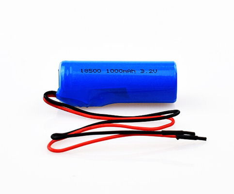 LiFePO4 लिथियम आपातकालीन निकास संकेत बैटरी 18500 3.2V 1000mAh